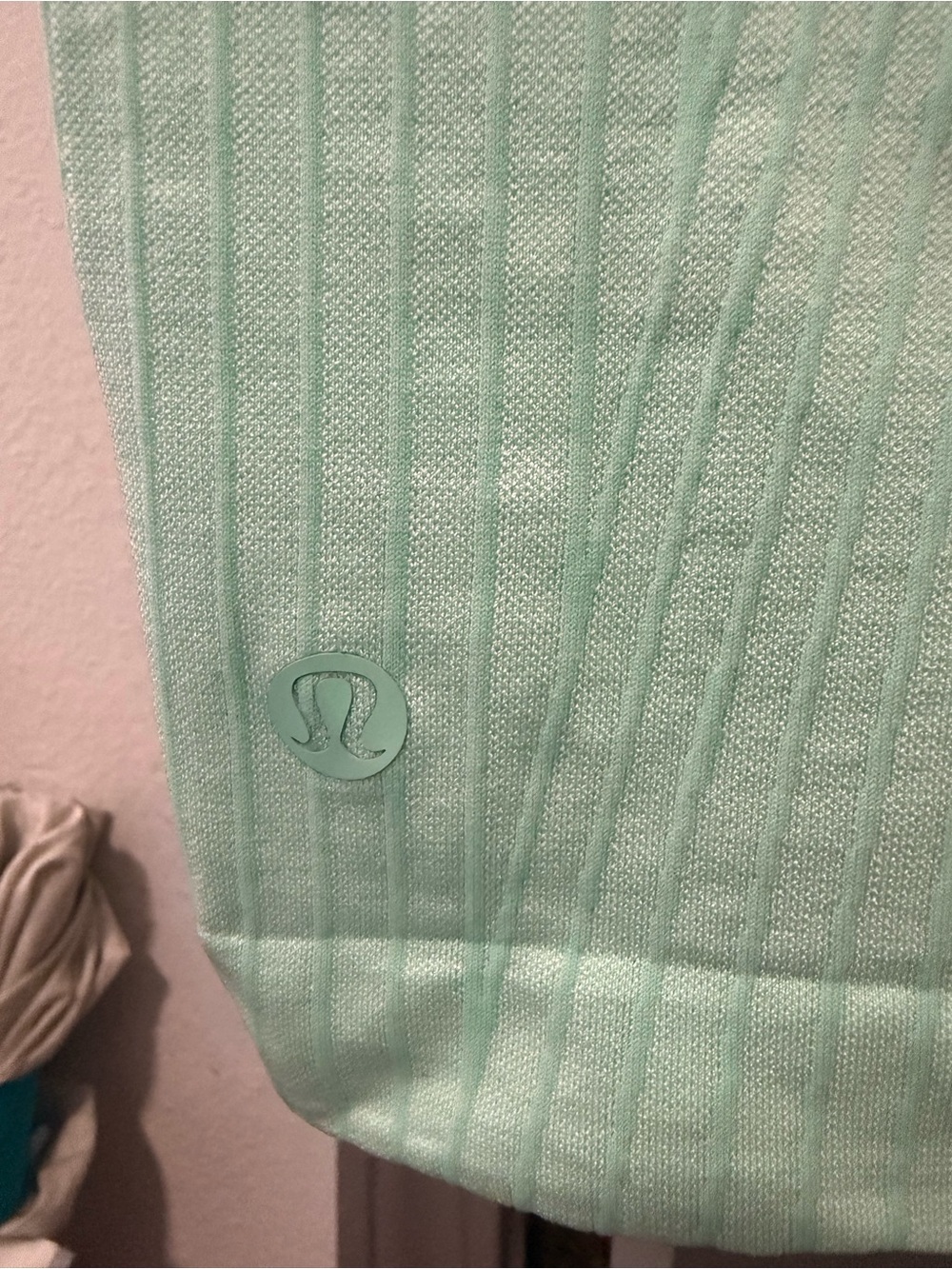 Lululemon Mint Ribbed Tank Top - Picture 3 of 3
